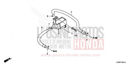 PURGE CONTROL SOLE. VALVE NHX110WHA de 2010